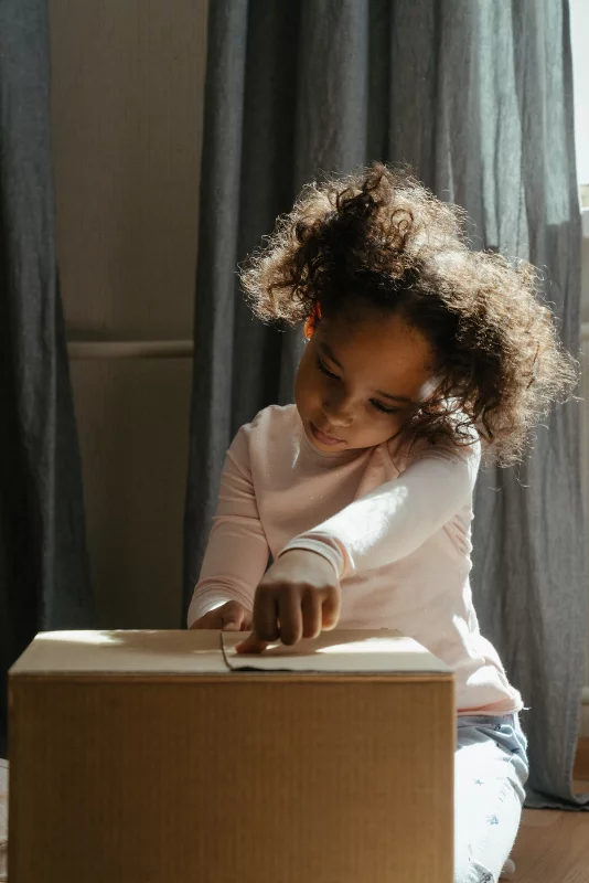 déménagement enfants