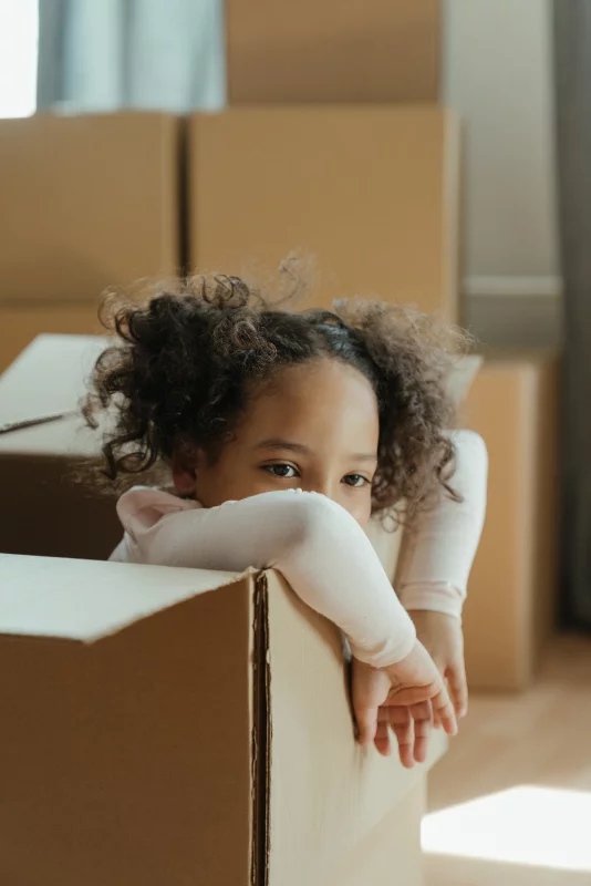 déménagement enfants